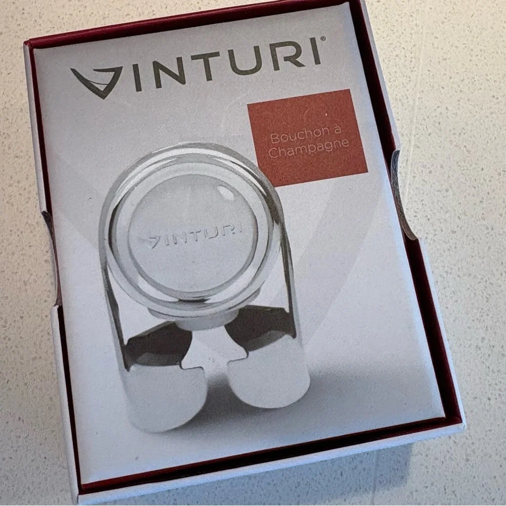 Vinturi champagne stopper